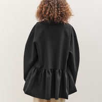 Cordera Tailoring Peplum Jacket, Black