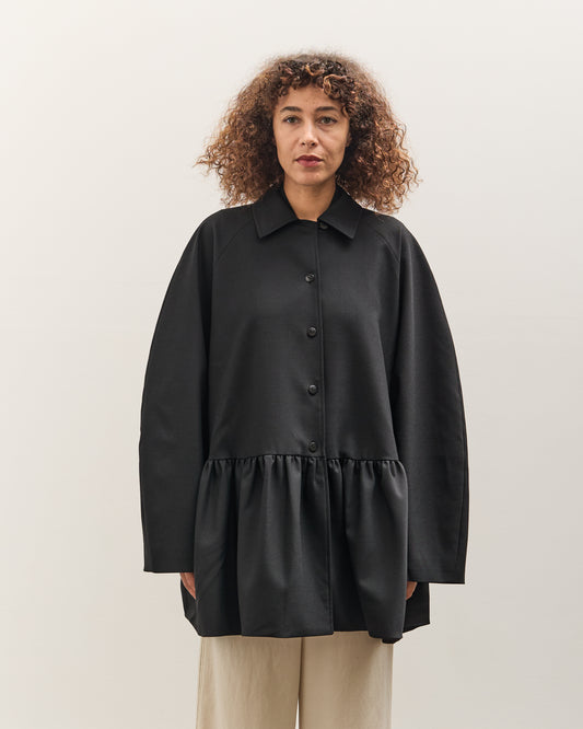 Cordera Tailoring Peplum Jacket, Black