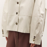 Cordera Technical Cocoon Jacket, White