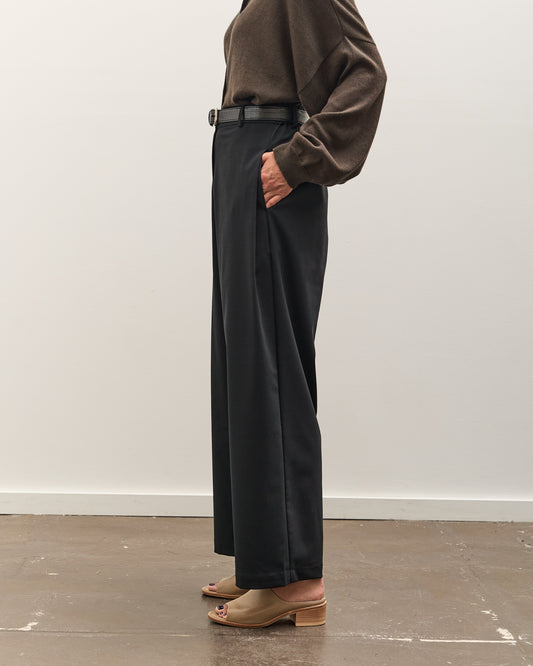 Cordera Wide Leg Pants, Black