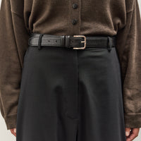 Cordera Classic Belt, Black Croc