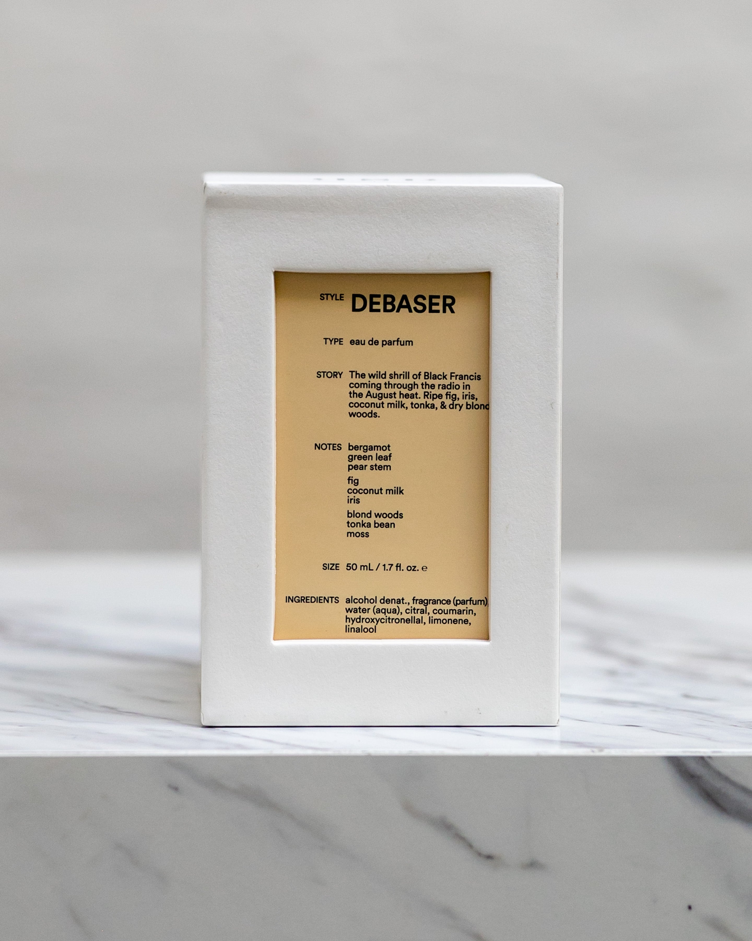D.S. & Durga Perfume, Debaser – Glasswing