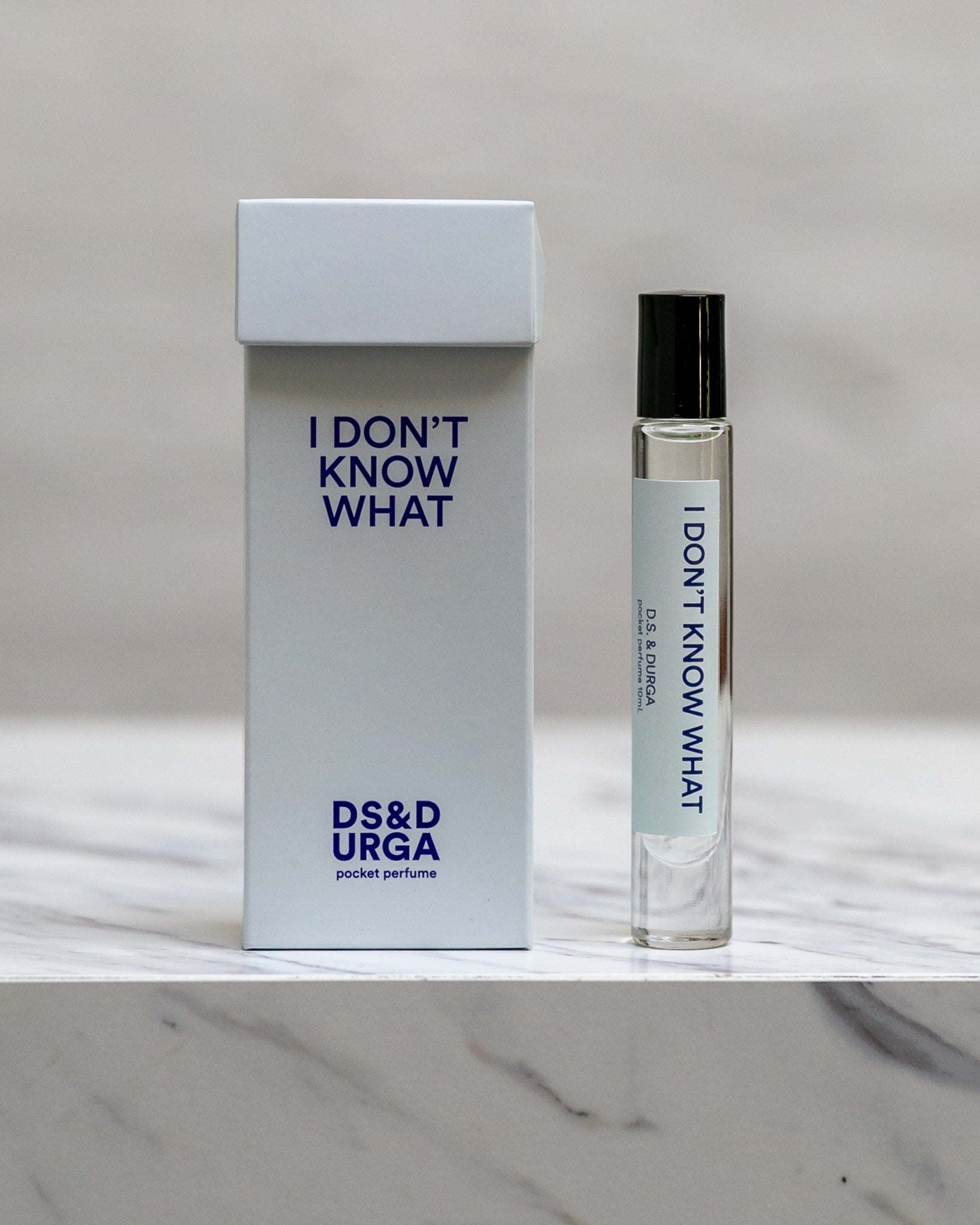 D.S. & Durga Perfume, IDKW 10ml bottle and box