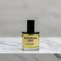 D.S. & Durga Perfume, Notorious Oud bottle