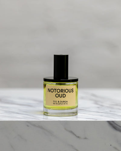 D.S. & Durga Perfume, Notorious Oud bottle