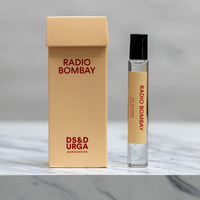 D.S. & Durga Perfume, Radio Bombay 10ml bottle and box
