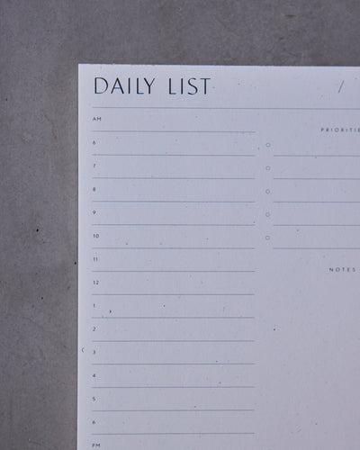 Daily List Pad