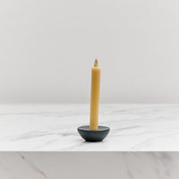 Daiyo Ceramic Circular Candle Holder, Black