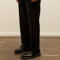 O-Project Chino Trouser, Navy Stripe