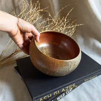 Alex Roby Ribbed Wood Fired Bowl No.1