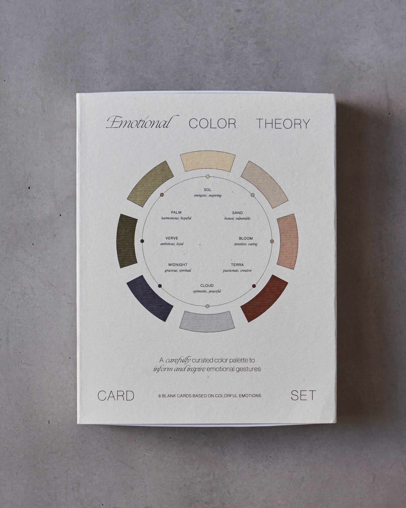 Emotional Color Theory Card Set | Glasswing