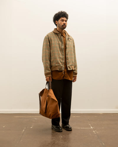 Engineered Garments 12oz Duck Canvas Carry All Tote, Brown