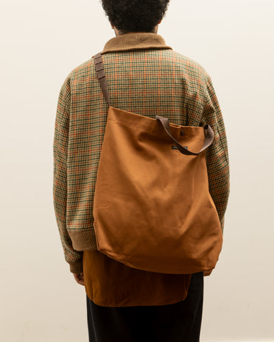 Engineered Garments 12oz Duck Canvas Carry All Tote, Brown