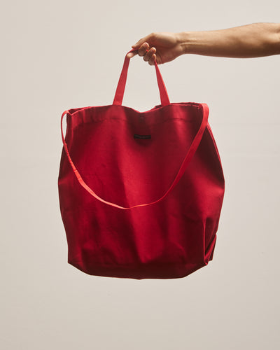 Engineered Garments 12oz Duck Canvas Carry All Tote, Red