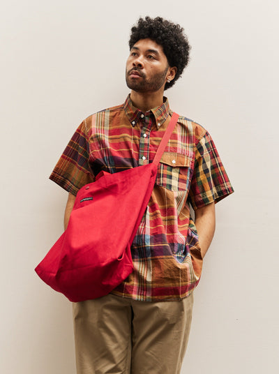 Engineered Garments 12oz Duck Canvas Carry All Tote, Red