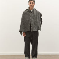 Engineered Garments Button Shawl, Black