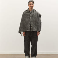 Engineered Garments Button Shawl, Black