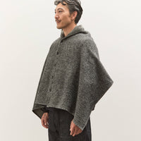 Engineered Garments Button Shawl, Black