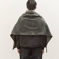 Engineered Garments Button Shawl, Black