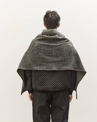 Engineered Garments Button Shawl, Black