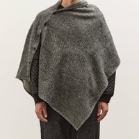 Engineered Garments Button Shawl, Black