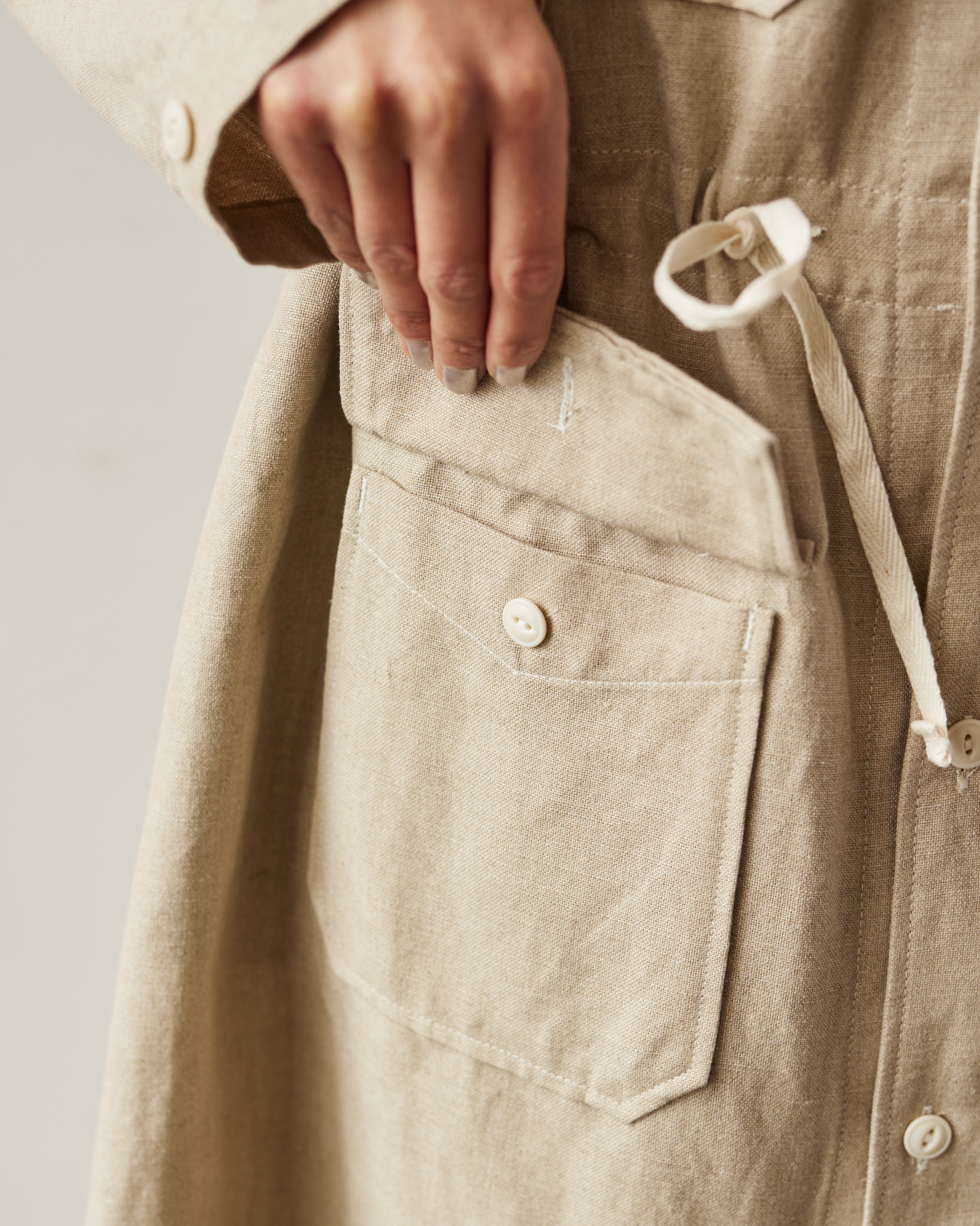 Engineered Garments Cagoule Dress, Natural – Glasswing