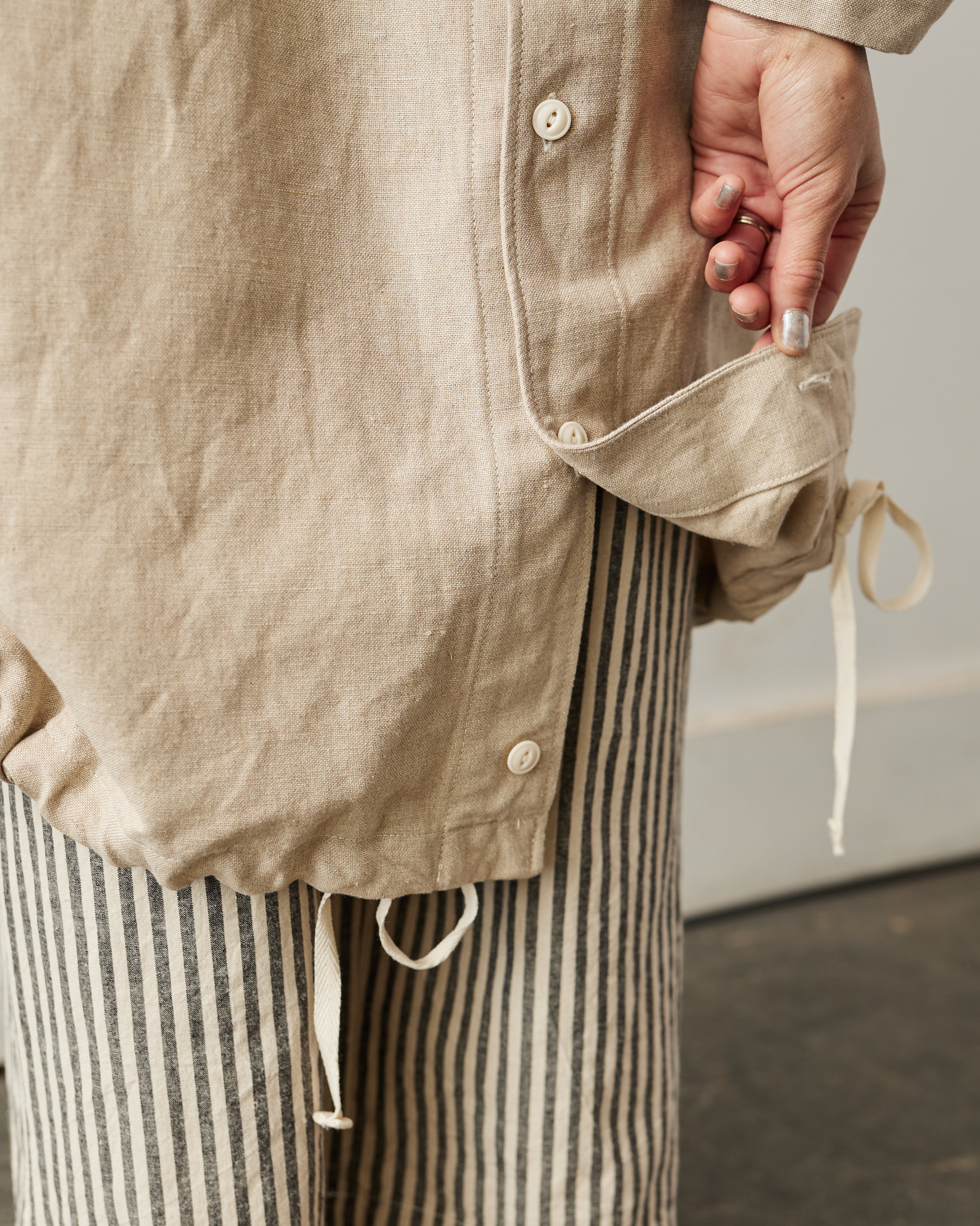 Engineered Garments Cagoule Dress, Natural – Glasswing