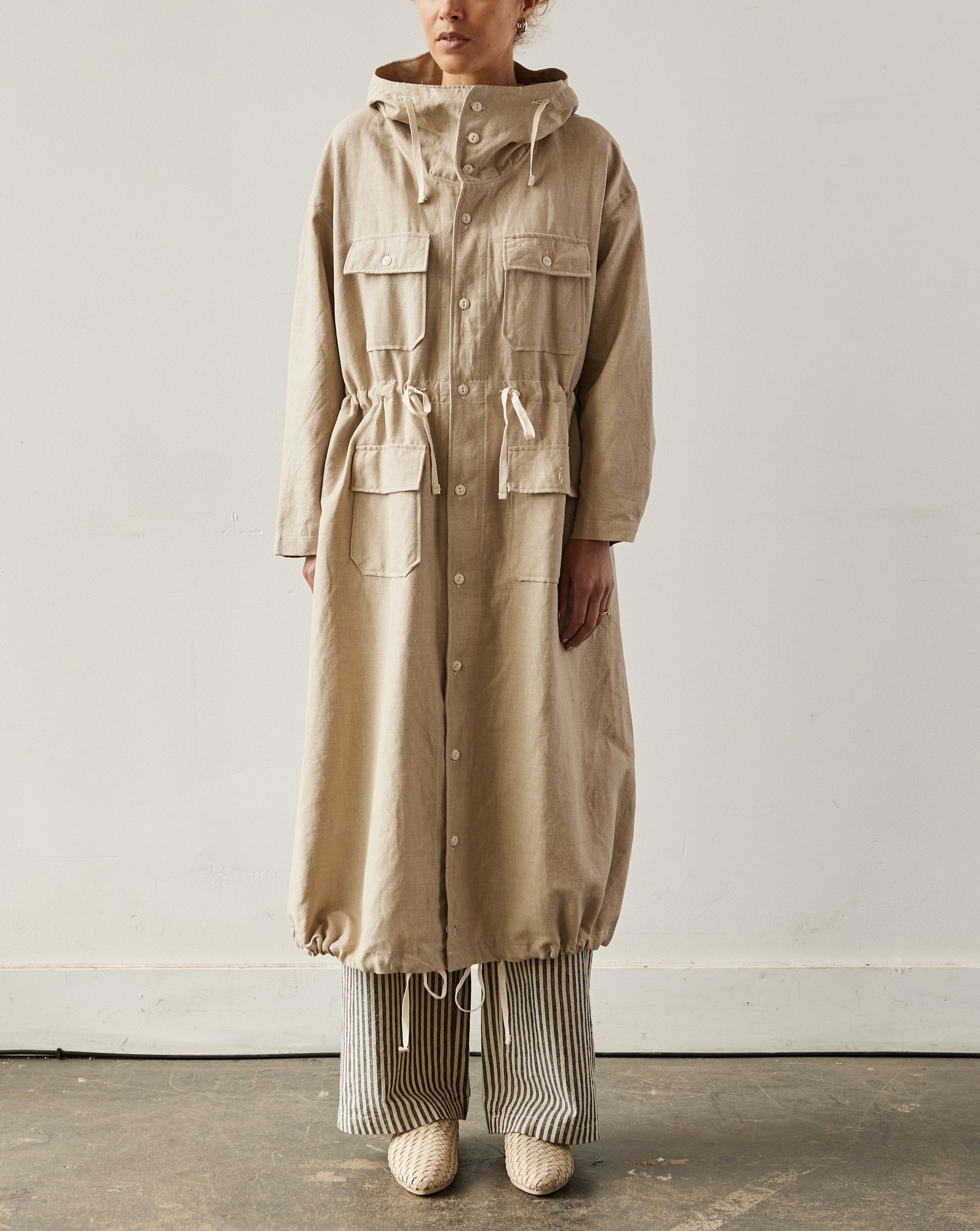 Engineered Garments Cagoule Dress, Natural – Glasswing