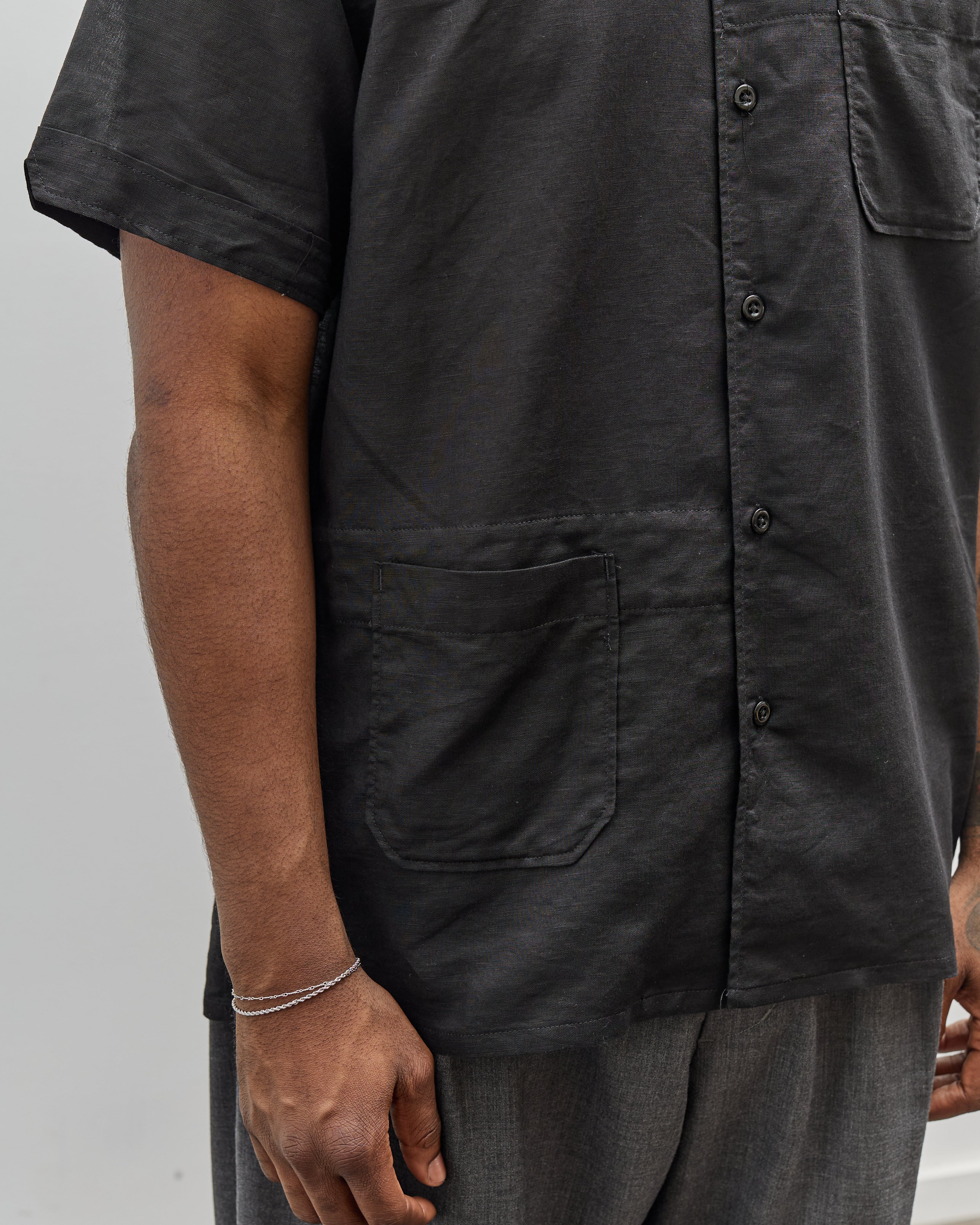 Engineered Garments Camp Shirt, Black – Glasswing