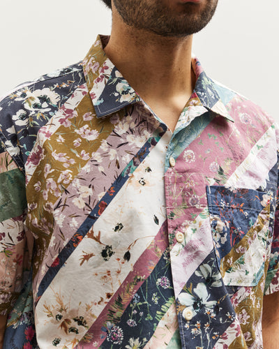 Engineered Garments Camp Shirt, Diagonal Print