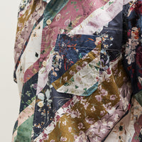 Engineered Garments Camp Shirt, Diagonal Print