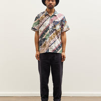 Engineered Garments Camp Shirt, Diagonal Print