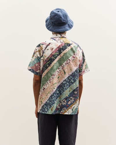 Engineered Garments Camp Shirt, Diagonal Print