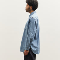 Engineered Garments Chambray Work Shirt, Light Blue