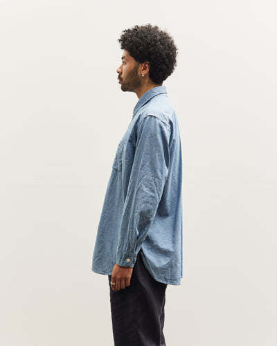 Engineered Garments Chambray Work Shirt, Light Blue