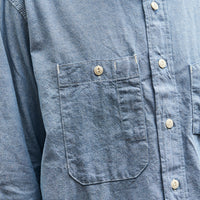 Engineered Garments Chambray Work Shirt, Light Blue