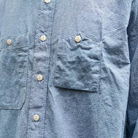 Engineered Garments Chambray Work Shirt, Light Blue