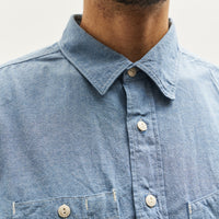 Engineered Garments Chambray Work Shirt, Light Blue