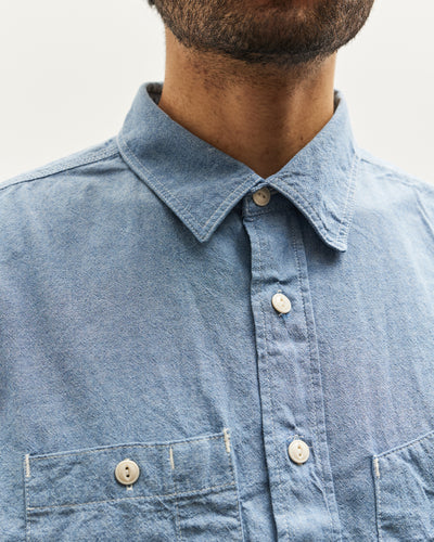 Engineered Garments Chambray Work Shirt, Light Blue