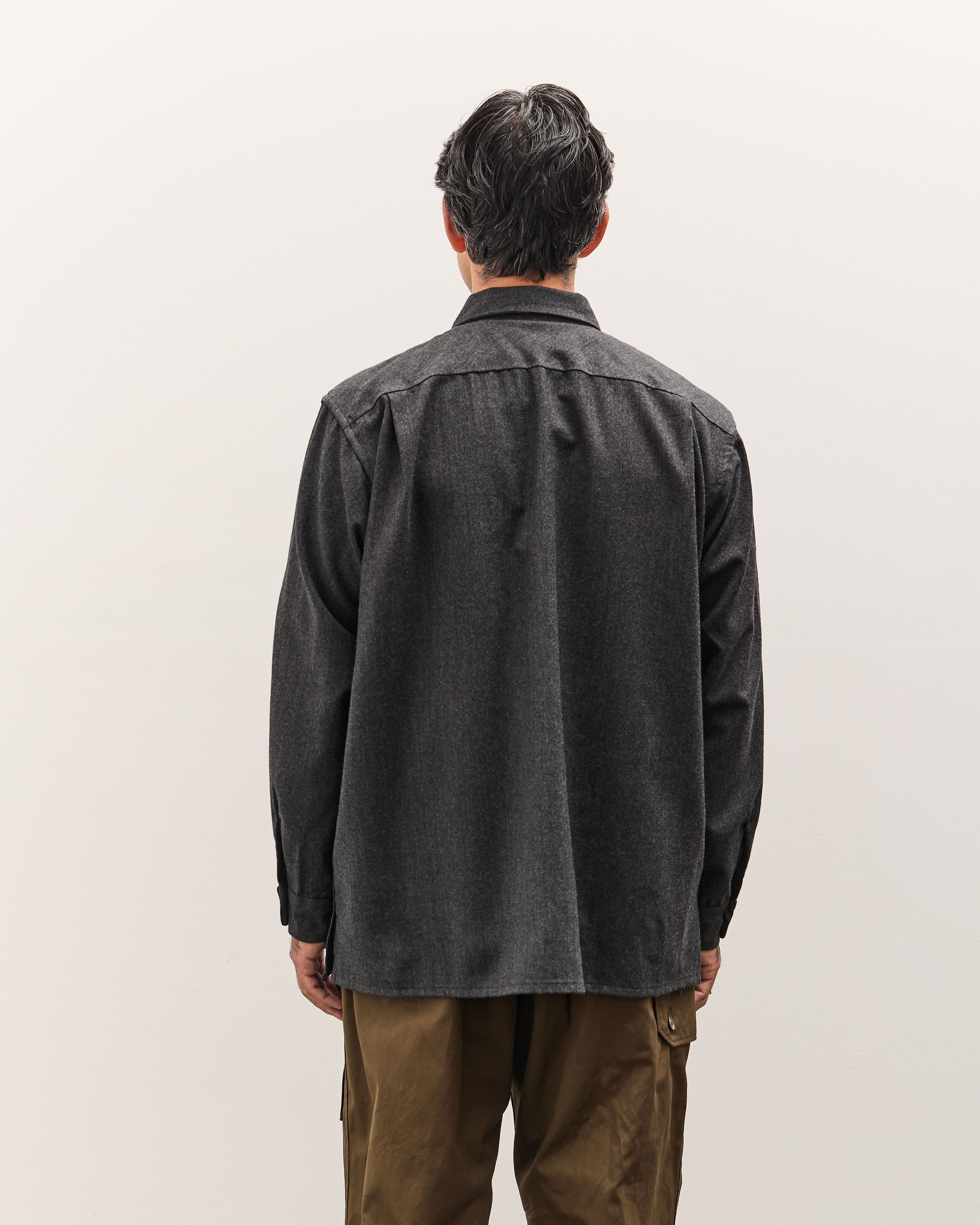 Engineered Garments Classic Shirt, Charcoal – Glasswing