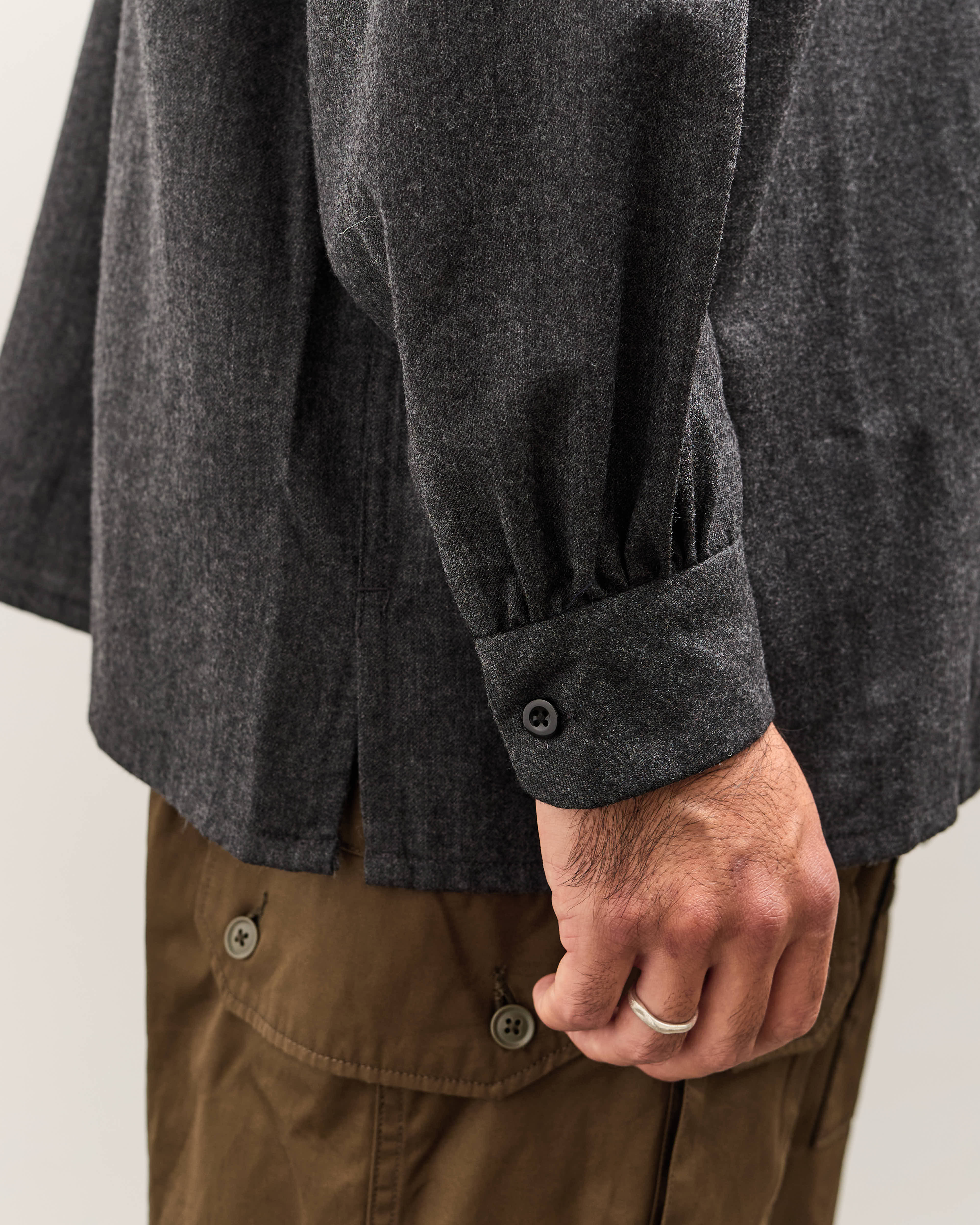 Engineered Garments Classic Shirt, Charcoal – Glasswing