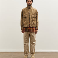 Engineered Garments Corduroy Trucker Jacket, Khaki