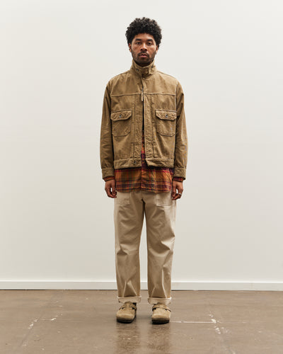 Engineered Garments Corduroy Trucker Jacket, Khaki