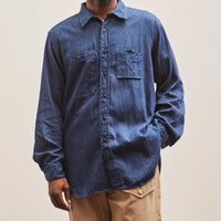 Engineered Garments Denim Work Shirt, Navy