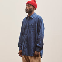 Engineered Garments Denim Work Shirt, Navy