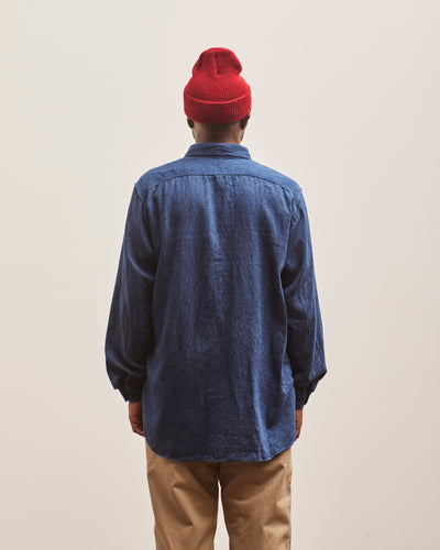 Engineered Garments Denim Work Shirt, Navy