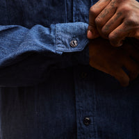 Engineered Garments Denim Work Shirt, Navy