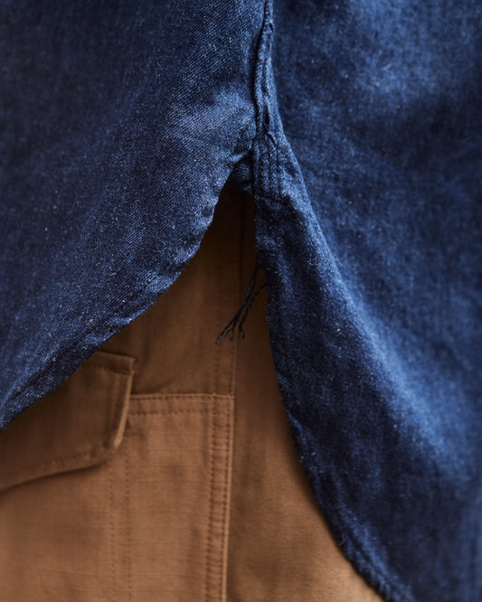 Engineered Garments Denim Work Shirt, Navy