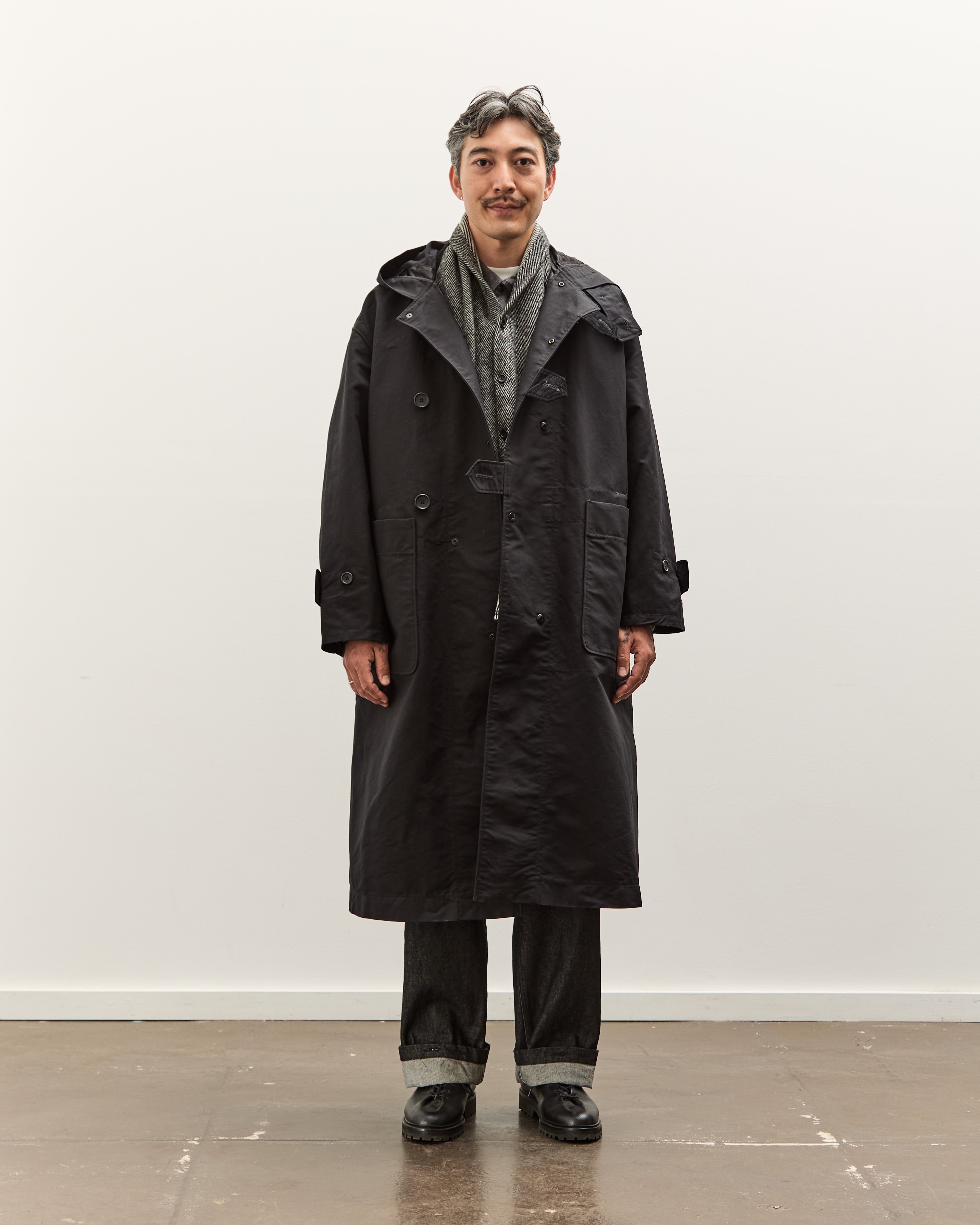 Engineered Garments Duffle Coat, Black – Glasswing