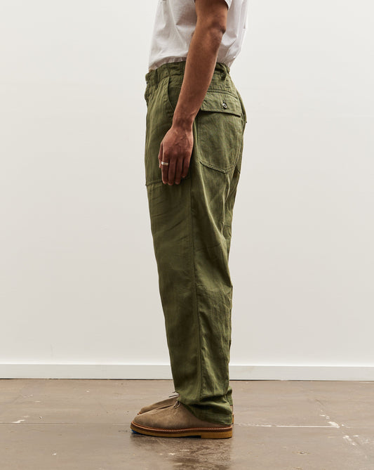 Engineered Garments Fatigue Pant Cotton Hemp, Olive